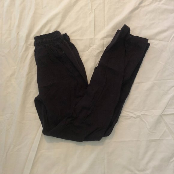 Black Casual Soft Bootcut Pants - Picture 1 of 3